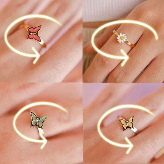 Anillos inquietos para mujeres