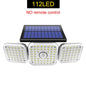 Luz LED de seguridad solar ajustable