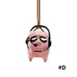 Swing Pig Car Interior Ornament