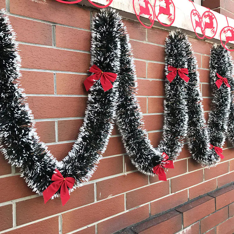 Guirnalda navideña para decoración de pared del hogar