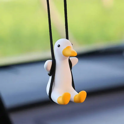 Car Pendant Cute Swinging Duck