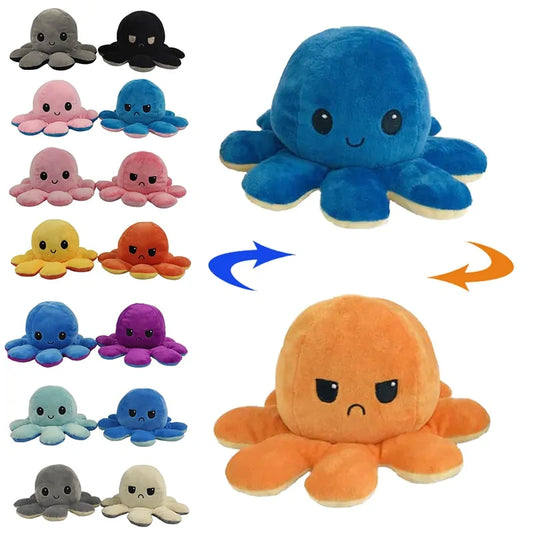 Muñeco de peluche de pulpo: bonita decoración para el hogar para niños