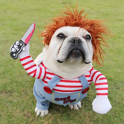 Disfraz de perro Chucky de moda