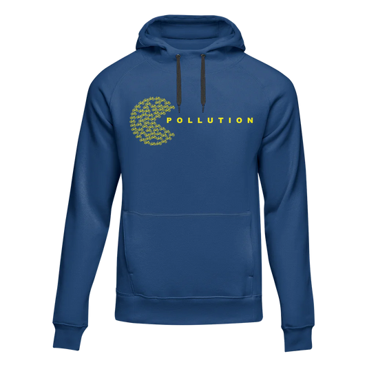 Pollution Eater Adult Fleece Hooded Sweatshirt