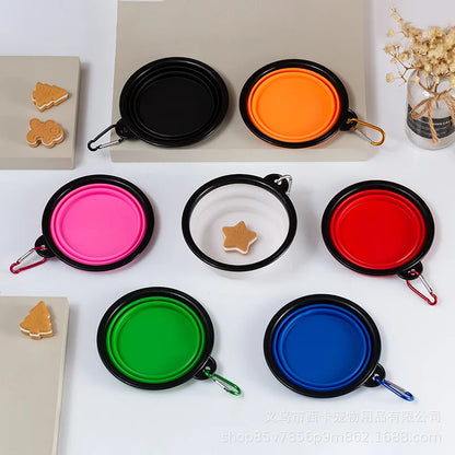 Pet Folding Silicone Bowl