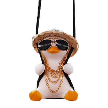 Car Pendant Cute Swinging Duck