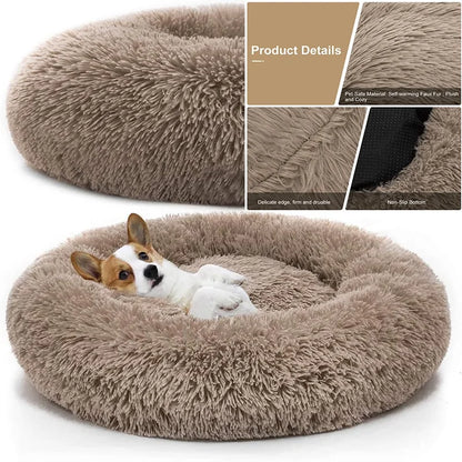 Cama para perros cómoda Donut Cuddler